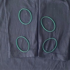 しまむら　クロッシィキッズ　ファイバーヒート　ヒートテック　あったか　長袖アンダーインナー　サイズ130 記名なし　ブラックの画像