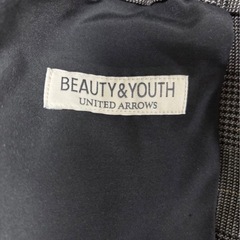 BEAUTY&YOUTH チェック柄パンツ XLの画像