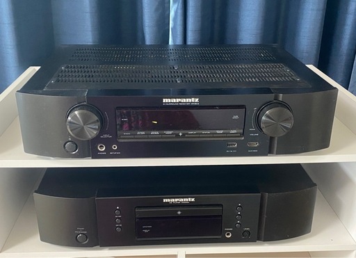 B&W 686 スピーカー（ペア）＋ Marantz NR1604 AVアンプ