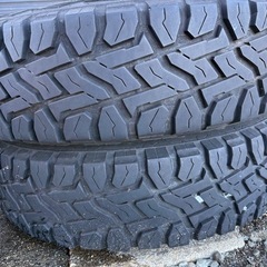 JB23W 使用　M/Tタイヤ　アルミホール【引取限定】の画像