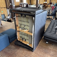 A2155🌟激安‼️レザー2人掛けソファ🌟の画像