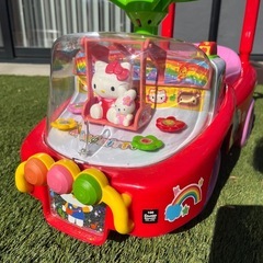 キティー　　手押し車　　ライドオン　　おもちゃ　乗り物の画像