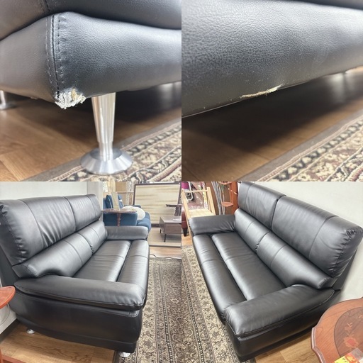 【?買取市場 柴田店】 I554 ? ジモティー限定価格！  2Pソファ ⭐ クリーニング済