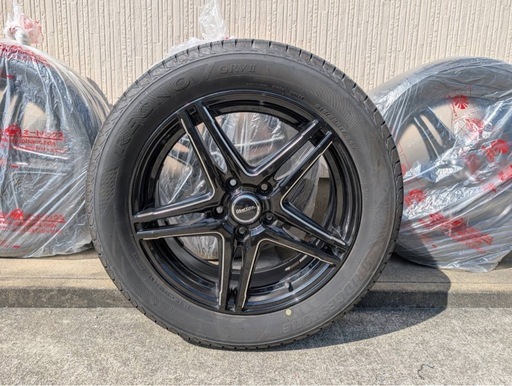 17インチ　タイヤホイール　オデッセイ