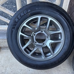 ジムニー 新車外し 純正ホイール 16インチタイヤ4本セットの画像