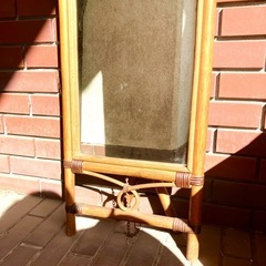 籐の姿見の画像