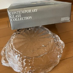 ガラス 皿 食器の画像