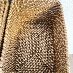 無印　バスケット　収納ケースの画像