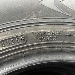 【新品同様】ジムニーシエラ　2025年製　純正タイヤ4本セット　新車外しの画像