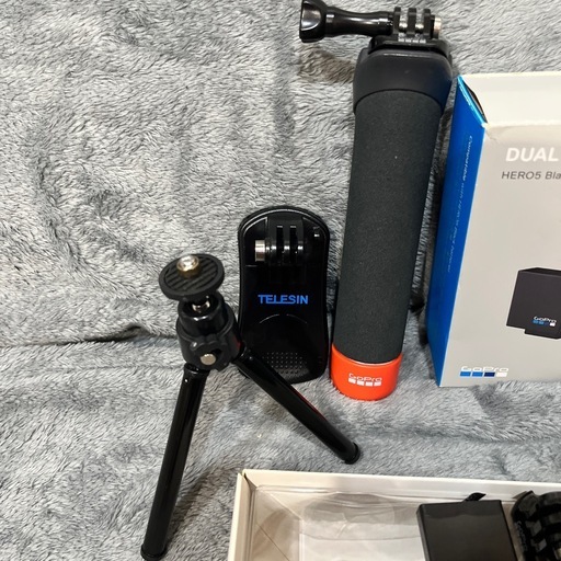 【GoPro】HERO5Black+デュアルバッテリーチャージャー他多数