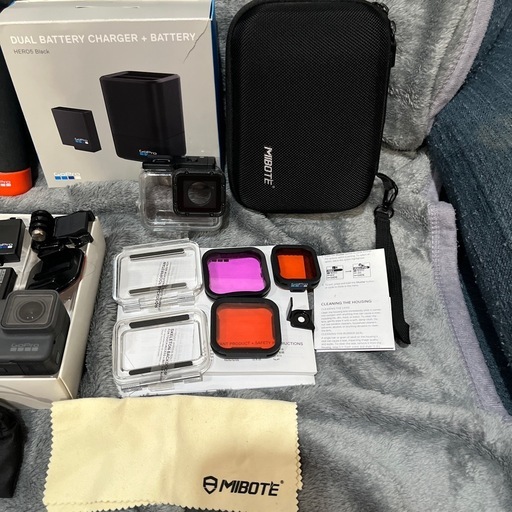 【GoPro】HERO5Black+デュアルバッテリーチャージャー他多数