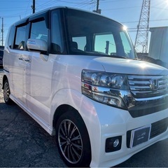 【支払総額19.8万円】N BOXカスタムターボ4WD車検令和10年3月機関良好 両側パワスラ 人気車種なのに激安！の画像