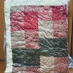 来客用 和布団掛2枚 一松模様 竹柄と梅柄の画像