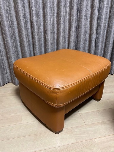 karimoku ZT73 本革 オットマン