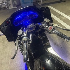 3月8日　限定値下げ　マジェスティ　C SG03J 実働 低走行23882k 即乗り可　通勤仕様　マフラー　静音　タンデムバー付き　LED600連　メッキの画像