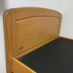 シングルベッド　ベットフレームの画像