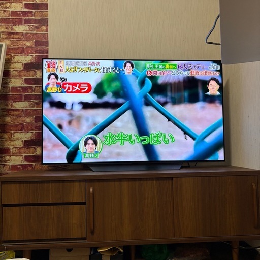 【美品】LG テレビ 有機EL 55型➕テレビ台セット