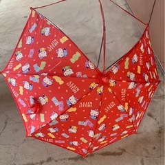 ディズニー　プリンセスとキティーちゃんセット　傘　の画像