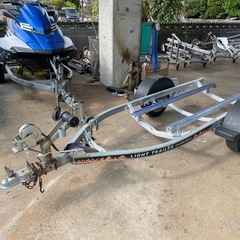 【2台セット】ジェット用　軽トレーラー　書類ありの画像