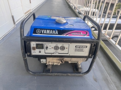 ヤマハ2.3kw発電機　動作確認済み