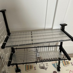 突っ張り式水切りラック
の画像
