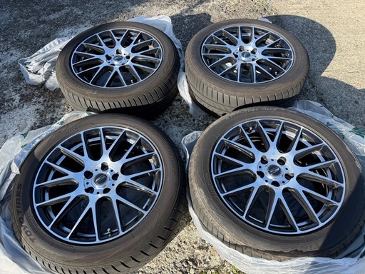 2025年製 ADVAN dB V552 235/50R18 タイヤホイール4本 アルファード ヴェルファイア ハリアー RAV4 CX-5 エクストレイル