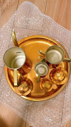 銅製　コーヒーセット　新品