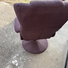 無料　美品　回転　リクライニングチェア　ソファの画像