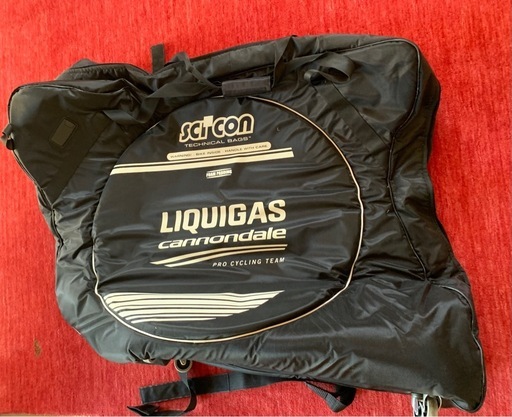 ロードバイク　自転車輪行バッグ　SCICON シーコン/エアロコンフォートプラス　Liquigas Cannondale
