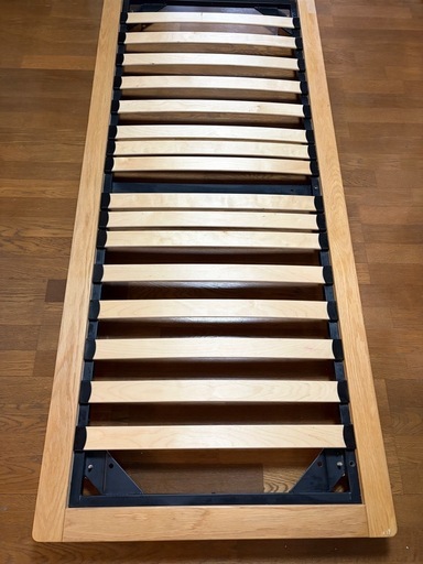 【無印良品/MUJI】ベッドフレーム スモール すのこ セミシングル