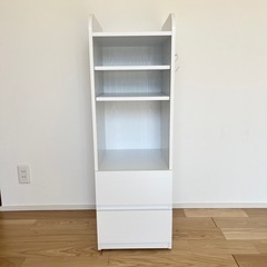 ランドセルラック　サニー　ホワイトアッシュの画像