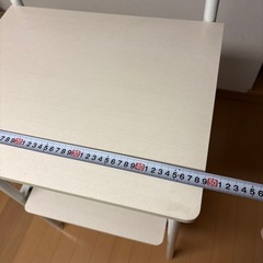 レンジラック キッチンラック ホワイトの画像