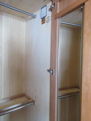 【府中家具】桐製ワードローブ 洋服タンス 松岡家具製造