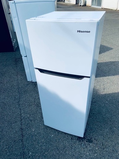 ♦Hisense 2ドア冷凍冷蔵庫【2021年製】HR-B12C