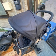 ベビーママ トラベルシステム ベビーカー SKN5719980 ブラック系♪の画像