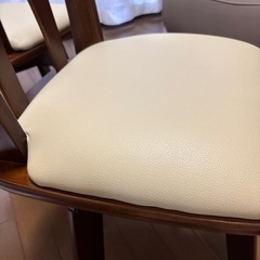 美品　　回転食卓チェアー　2脚組の画像
