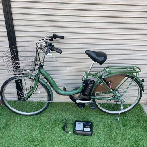 【整備済み】ブリヂストン ASSISTA電動アシスト自転車 24インチ 内装3段変速　(8.7Ah バッテリー・充電器付)