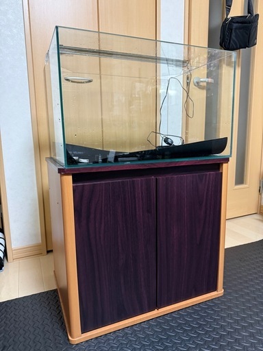 【値下げしました‼️】 GEXアクアリスタ　60cm × 45cm 水槽　水槽台　コトブキフラットLEDss セット