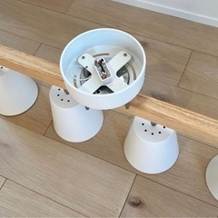 VENTOTA 4灯シーリング　スポットライト　白　(別途電球4つあり)の画像