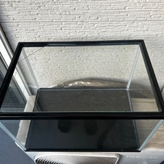 GEX 45cm水槽 金魚 熱帯魚 ガラス蓋付きの画像