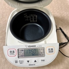 炊飯器　象印　NL-BE05J 3合炊きの画像