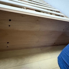 シングルベッド+マットレスの画像