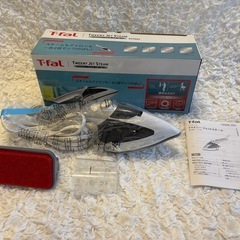 【美品】T-fal 衣類スチーマー トゥイニージェットスチーム DV9051J0の画像