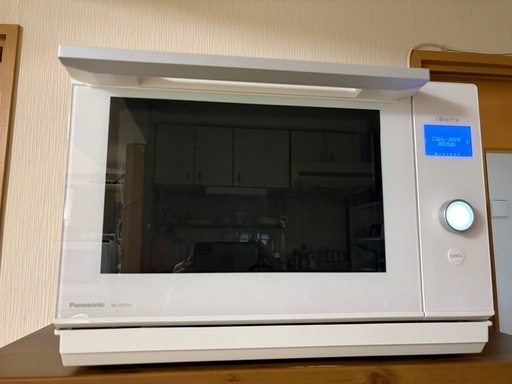 【受渡完了】Panasonic オーブンレンジ Bistro 25L  NE-UBS5A-W ホワイト 電子レンジ