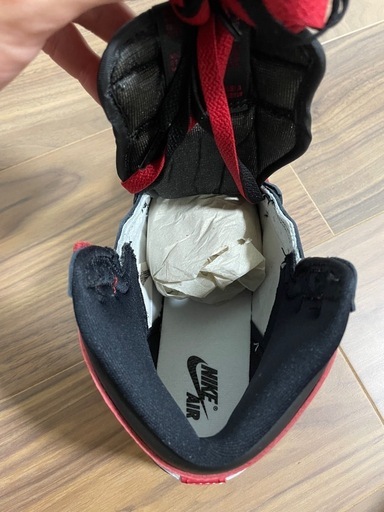 NIKE ナイキ　エアジョーダン1HIGH OG "Black Toe"
