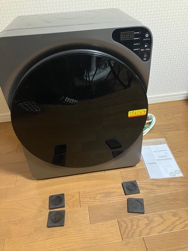 衣類乾燥機 小型 工事不要 4.0kg 排気タイプ 水管なし