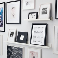 IKEA アート用飾り棚の画像