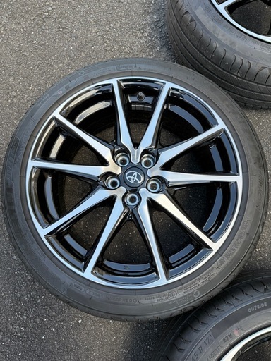 トヨタ GR86 ZN8 SZ 純正 ホイール 17インチ 7.5J+48 PCD100 5H 215/45R17 ZN6 BRZ ZC6 ZD8 プリウス