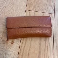 【グッチ（GUCCI）】レディース長財布 キャメル色 ※箱ありの画像