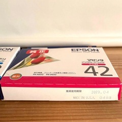 値下げ！【EPSON】【純正】インクカートリッジ「ICC42」「ICM42」の画像